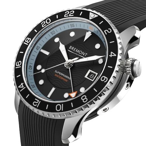 Bremont Waterman Apex II 43mm Limited Edition Mens Watch Black Bremont Waterman Apex II 43mm Limited Edition Mens Watch Black