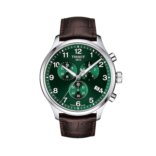 Tissot Chrono XL Classic 45mm Mens Watch Green