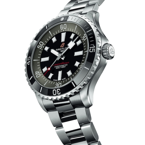 Breitling Superocean Automatic 44mm UK Edition Mens Watch Black Breitling Superocean Automatic 44mm UK Edition Mens Watch Black