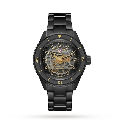 Rado Captain Cook Ceramic Skeleton 43mm Mens Watch - Limited Edition Rado Captain Cook Ceramic Skeleton 43mm Mens Watch - Limited Edition