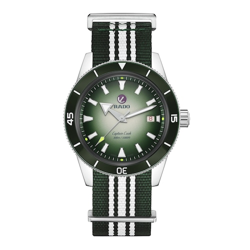 Rado Captain Cook X Cameron Norrie Limited Edition 42mm Mens Watch 3 Strap Set Rado Captain Cook X Cameron Norrie Limited Edition 42mm Mens Watch 3 Strap Set