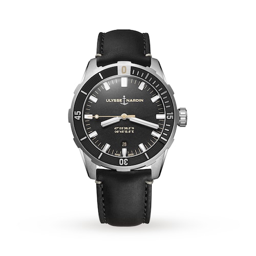 Ulysse Nardin Diver 42mm Stainless Steel Case And Bezel