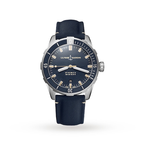 Ulysse Nardin Diver 42mm Stainless Steel Case And Bezel