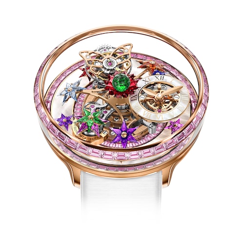 Jacob & Co Fleurs De Jardin Pink Sapphires Jacob & Co Fleurs De Jardin Pink Sapphires
