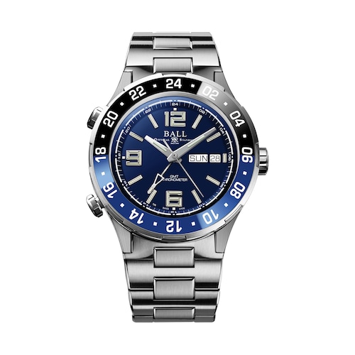 BALL Roadmaster Marine GMT Ceramic 40mm Limited Edition Mens Watch Black BALL Roadmaster Marine GMT Ceramic 40mm Limited Edition Mens Watch Black