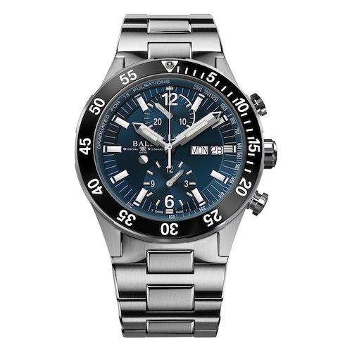 BALL Roadmaster Rescue Chronograph 42mm Limited Edition Mens Watch Blue BALL Roadmaster Rescue Chronograph 42mm Limited Edition Mens Watch Blue