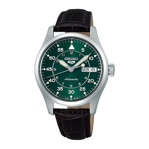 Seiko 5 Sports 'Kelly Green Flieger' Suit Style Seiko 5 Sports 'Kelly Green Flieger' Suit Style