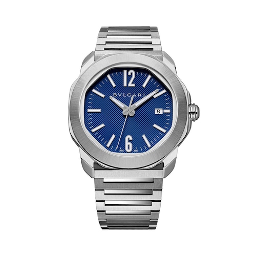 Bvlgari Octo Roma 41mm Mens Watch Blue