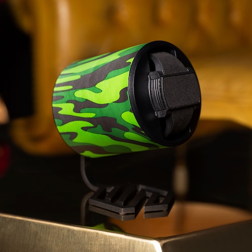 Swiss Capsule Single Camouflage Green Watch Winder Swiss Capsule Single Camouflage Green Watch Winder