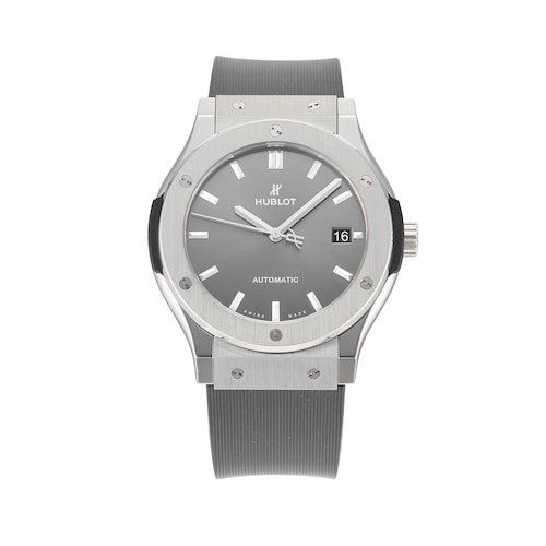 Pre-Owned Hublot Pre-Owned Hublot Classic Fusion Titanium Mens Watch 511.NX.7071.RX