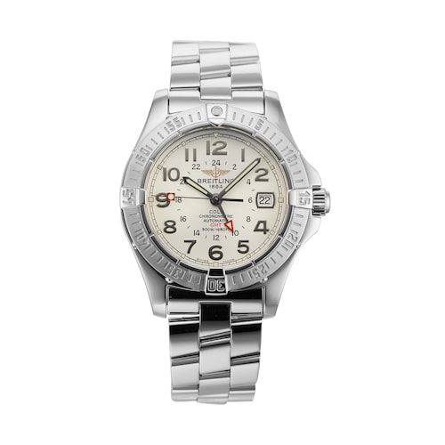 Pre-Owned Breitling Pre-Owned Breitling Colt GMT Mens Watch A3235011/B715