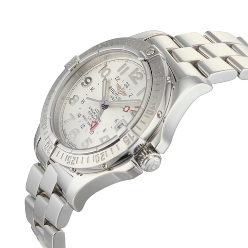 Pre-Owned Breitling Pre-Owned Breitling Colt GMT Mens Watch A3235011/B715