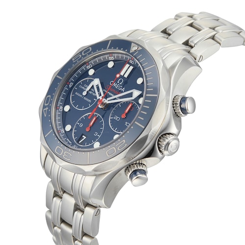 Pre-Owned Omega Pre-Owned Omega Seamaster Diver 300M Chronograph Mens Watch 212.30.42.50.03.001